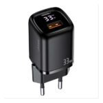 USAMS US-CC152 T46 33W PD+QC Digital Display Fast Charger (EU)