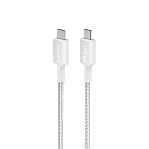 Anker 322 USB-C to USB-C 60W Nylon Braided Cable-3ft - Image 2