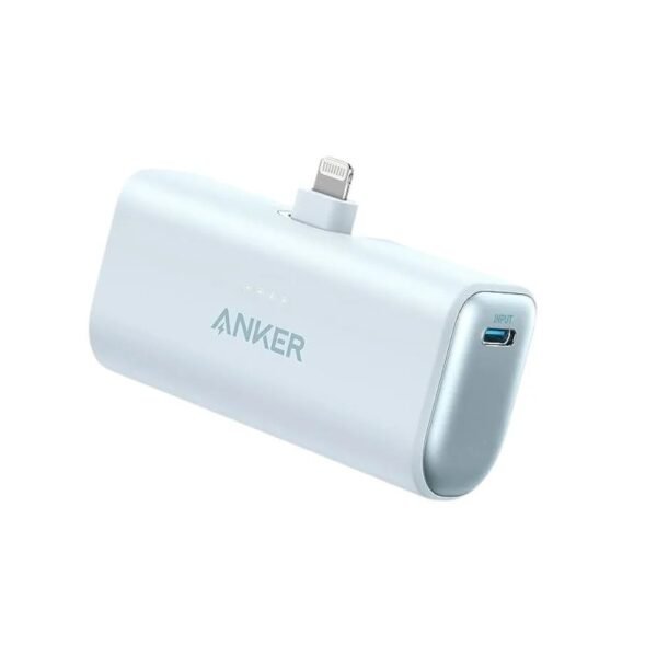 Anker 621 12W 5000mAh Power Bank Built In Lightning Connector (A1645)