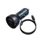 Baseus Car Charger 65W Particular Digital Display QC+PPS Dual Quick Charger