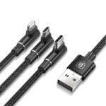 Baseus MVP 3-in-1 Lightning, Micro-USB, Type C Cable