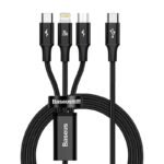 Baseus Rapid Series 3-in-1 Cable Type C to (Micro, Type-C + iP)