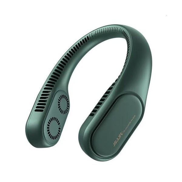 JISULIFE FA12R 4000mAh Bladeless Twin Turbine Neck Rechargeable Fan