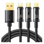 Joyroom S-1T3015A5 3.5A 3-in-1 Lightning+Type-C+Micro cable