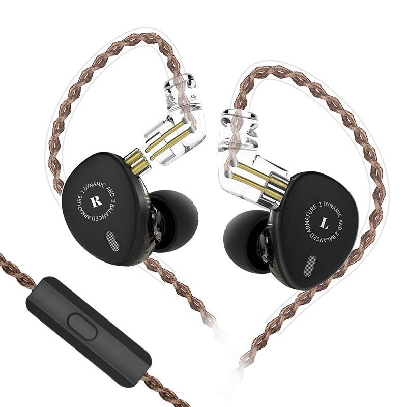 KBEAR KB06 2BA+1DD in Ear Earphone With Mic