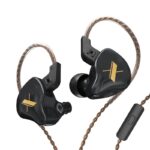 KZ EDX in Ear Monitors HiFi Stereo Earphones Black