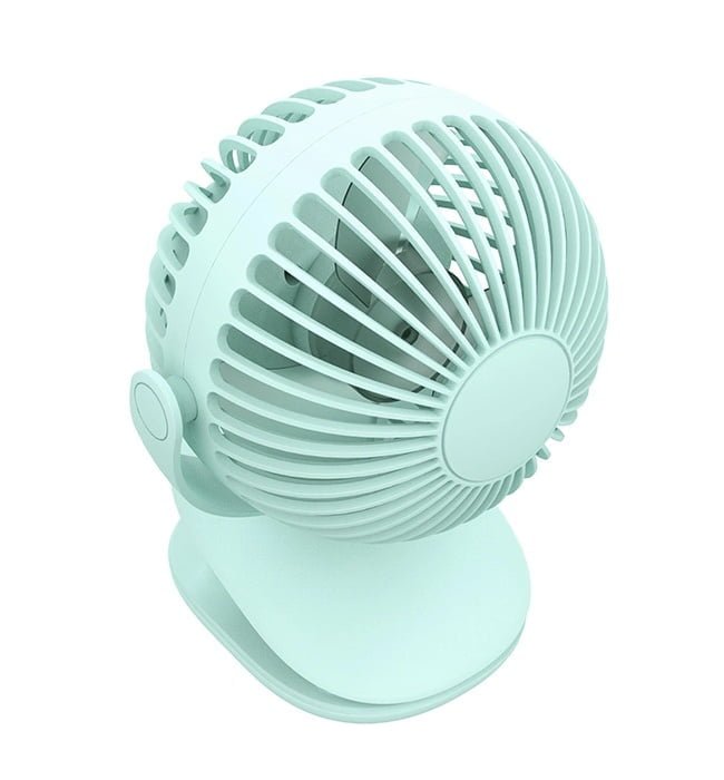WiWu FS03 Mini Clip Fan 360 Degree Rotation Rechargeable Fan
