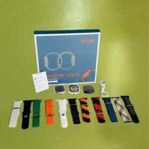 Y100 Couple Smartwatch with 11 Straps