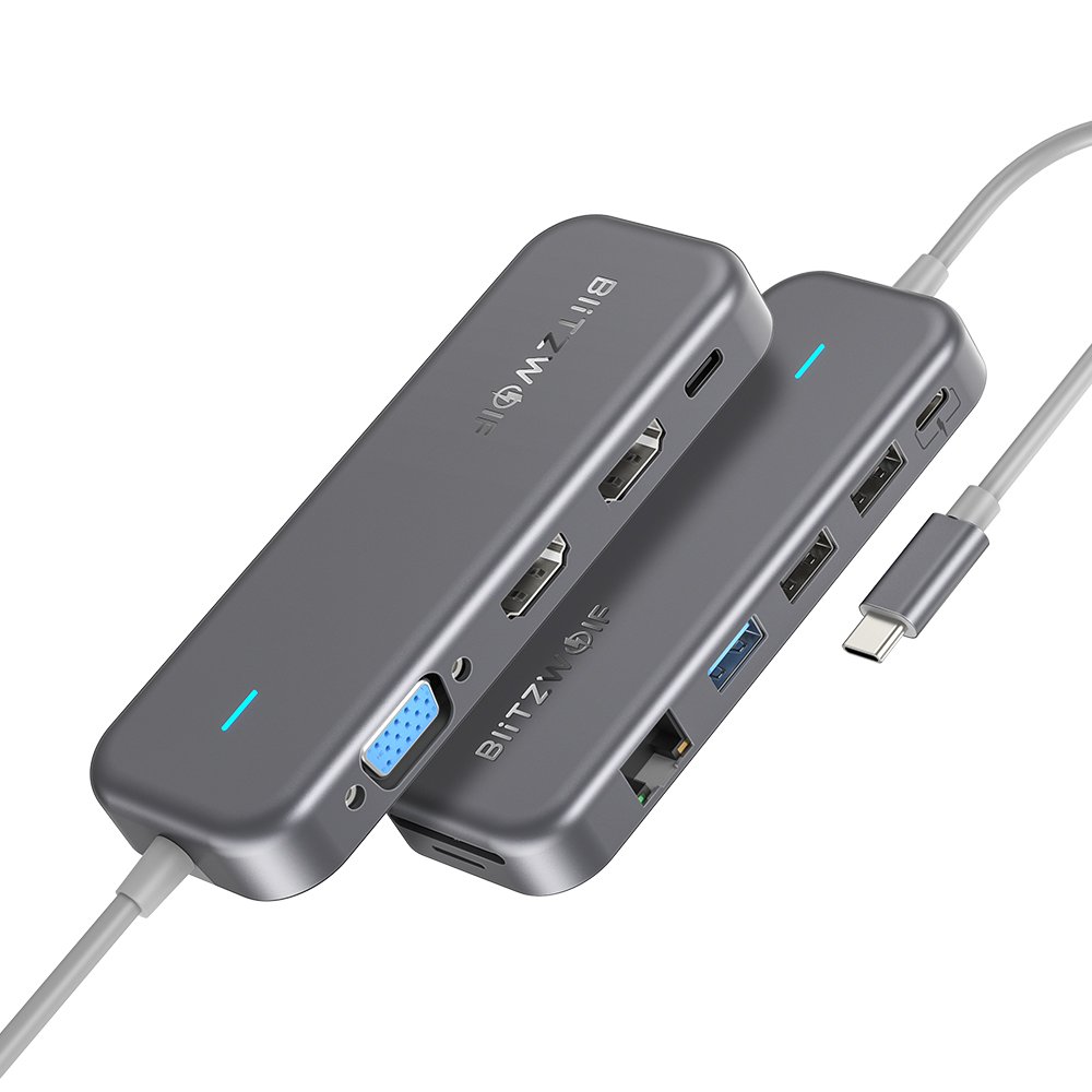 BlitzWolf BW-TH11 11 in 1 USB-C Data Hub
