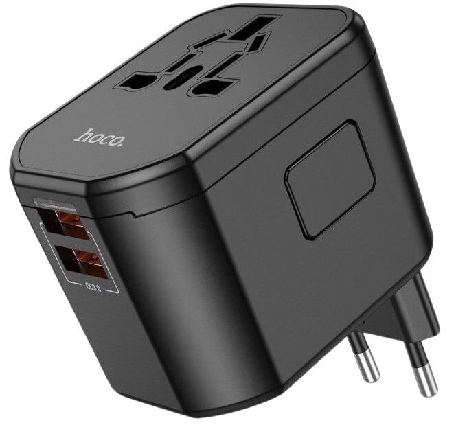 Hoco AC15 Universal Charger Three Port 2USB 1Type-C PD20W+QC3.0