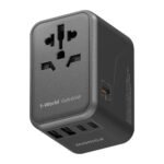 Momax UA8 1-World 65W GaN Travel Socket Adapter