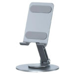 USAMS ZJ074 Aluminum Alloy 360 Rotating Folding Holder for Phone & Tablet