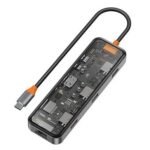 WiWU Cyber Type-C Hub Multifunctional 8-in-1 Type C Hub