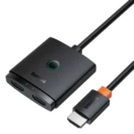 Baseus AirJoy Series 2-in-1 Bidirectional HDMI Switch with 1M Cable