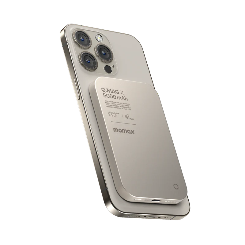 Momax Q.Mag X Magnetic Wireless Power Bank (5000mAh)