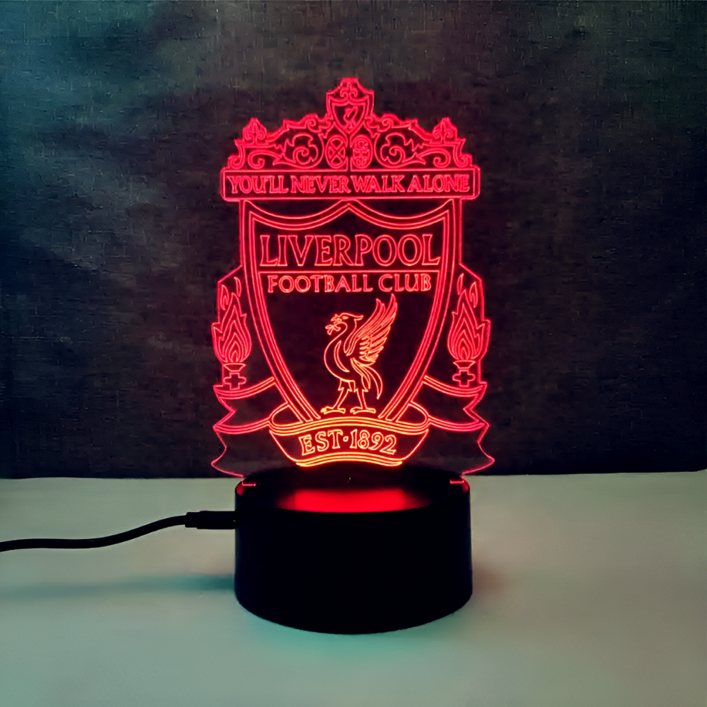 Liverpool F.C. Acrylic Multicolor Night Lamp