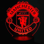Manchester United F.C. Acrylic Multicolor Night Lamp