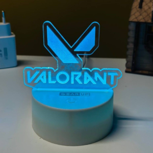 VALORANT Acrylic Multicolor Night Lamp