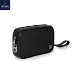 WiWU Master Genuine Leather Fingerprint Lock Pouch