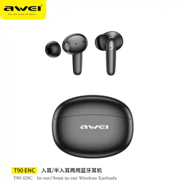 Awei T90 ENC semi in-ear Wireless Earbuds