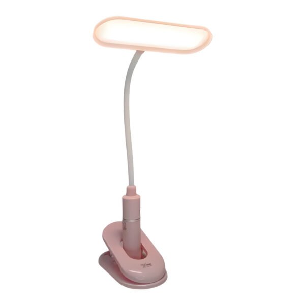 YAGE YG-T045C Rechargeable Table Lamp – Eye Protection, Warm Light, Adjustable Clip