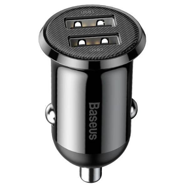 Baseus Grain Pro Car Charger Dual USB 4.8A