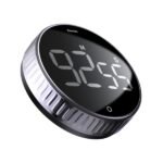 Baseus LED Digital Timer Stopwatch Alarm Clock Heyo Rotation Countdown Timer