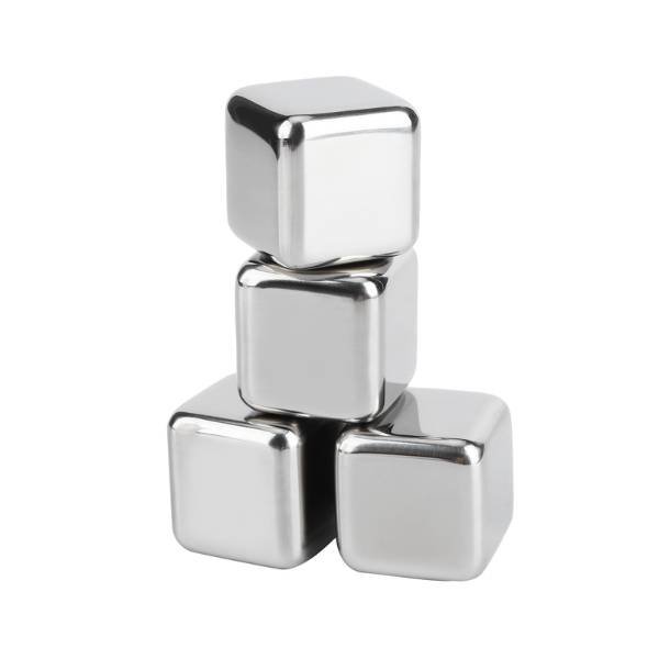 Xiaomi Circle Joy Stainless Steel Ice Cubes – 4Pcs