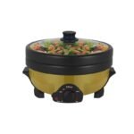 Elima EM-MC500 Double Pot Electric Multi Cooker 5.0 L- Gold