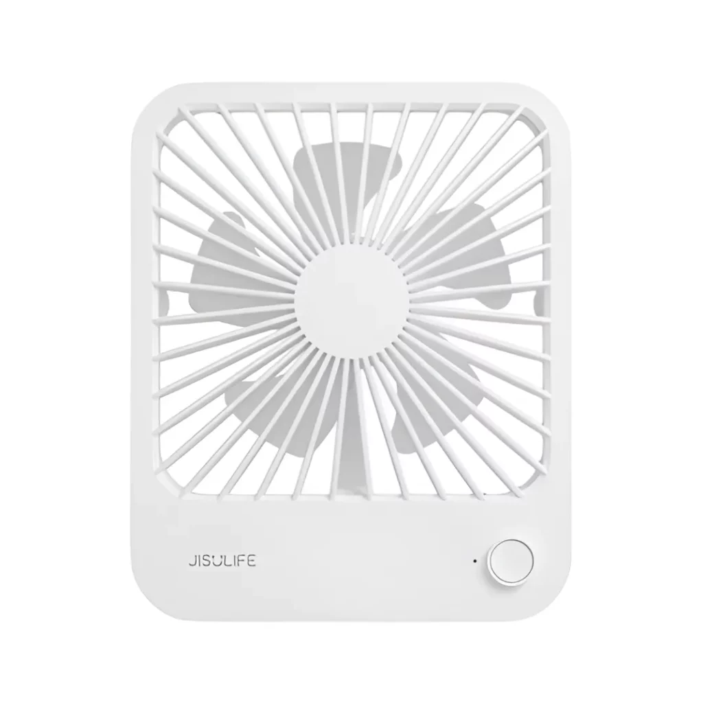 JISULIFE FA26 Rechargeable Ultra Thin Desktop Fan - Image 2