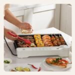 LIVEN DKP-J4020 electric grill barbecue tray