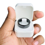 Smart Finger Ring for Fitness Tracking – With Charging Case