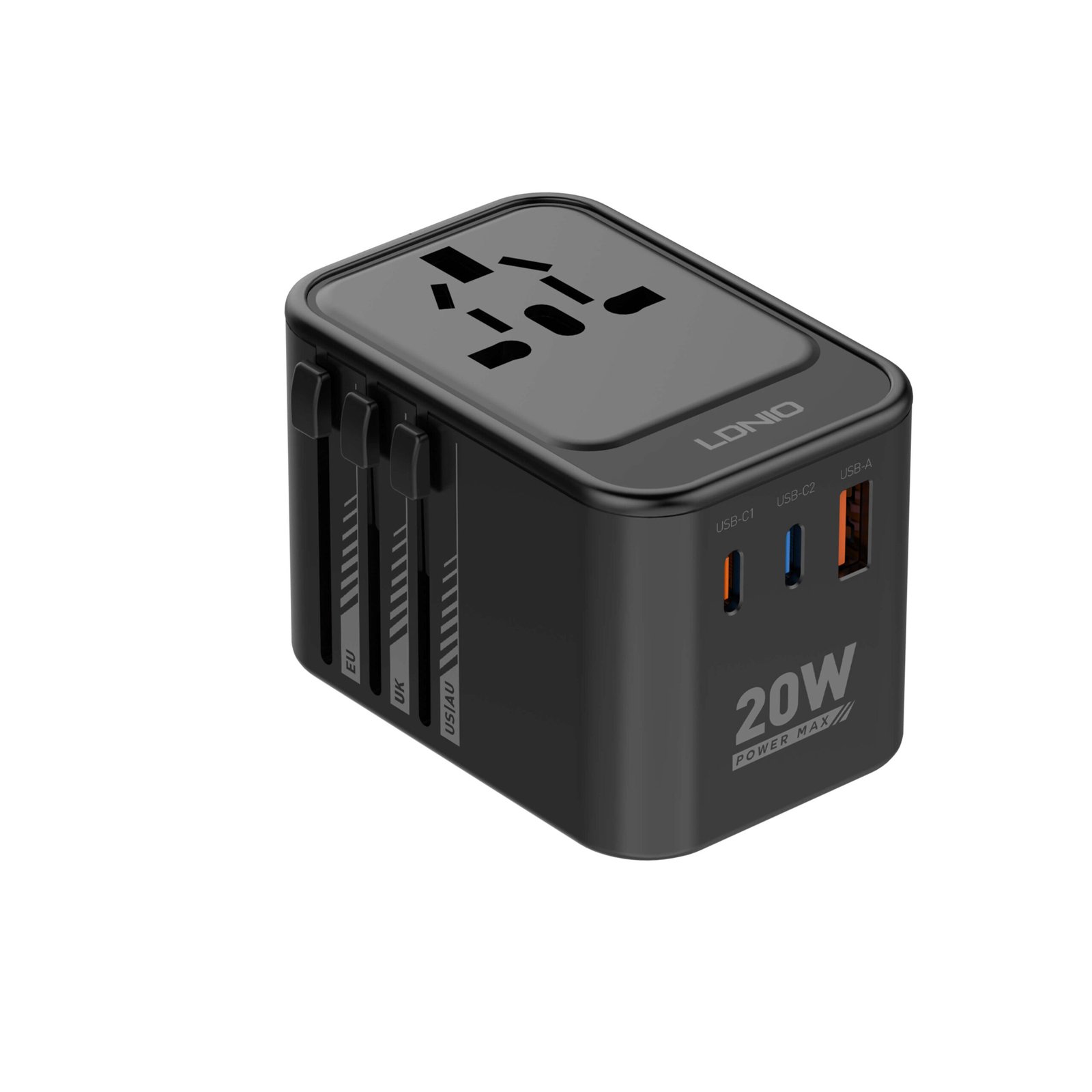 LDNIO Z9 20W GaN Travel Universal Adapter - Image 2