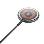 WiWU M14 15W Smart Phone Magnetic Wireless Charger - Transparent