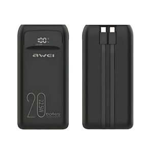 Awei P169K 20000mAh 22.5W Fast Charging Power Bank