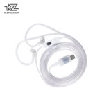 KZ M2 Type C OFC Silver Plated Cable Built in Omnidirectional Microphone