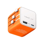 Momax 1-World 20W 2-Port Travel Adaptor UA29