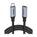 UGREEN US372 USB-C Male to Female Gen2 Aluminum Case Braided Extension Cable 1M (30205)