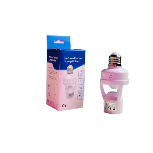 PIR Motion Sensor Bulb Holder (E27, 240V)