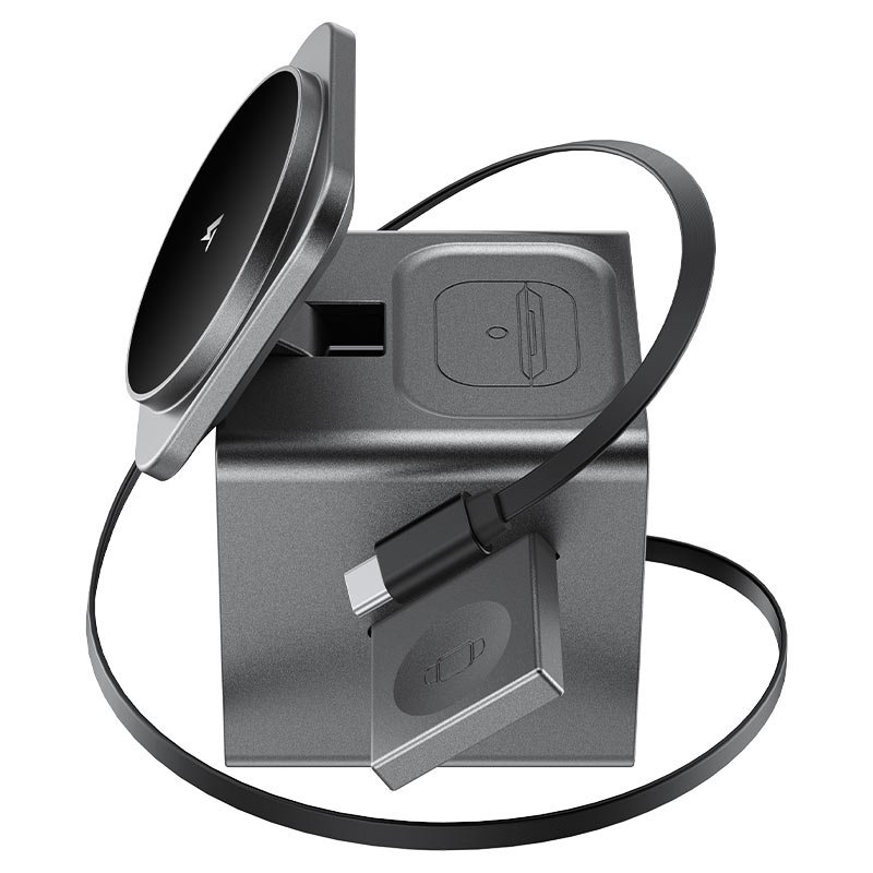 ACEFAST E34 electric flip 3-in-1 wireless charger