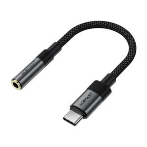 ACEFAST J12 Audio Converter USB-C Male to 3.5mm Female