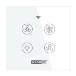 GearUP Wi-Fi Ceiling Fan Speed Controller & Light Switch — Smart TUYA Smart Life App Control – (Without Remote)