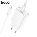 hoco C143A Benefit single port PD20W charger set (C to iP)(EU)