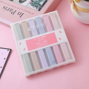 6 Pcs Pastel Highlighter Set