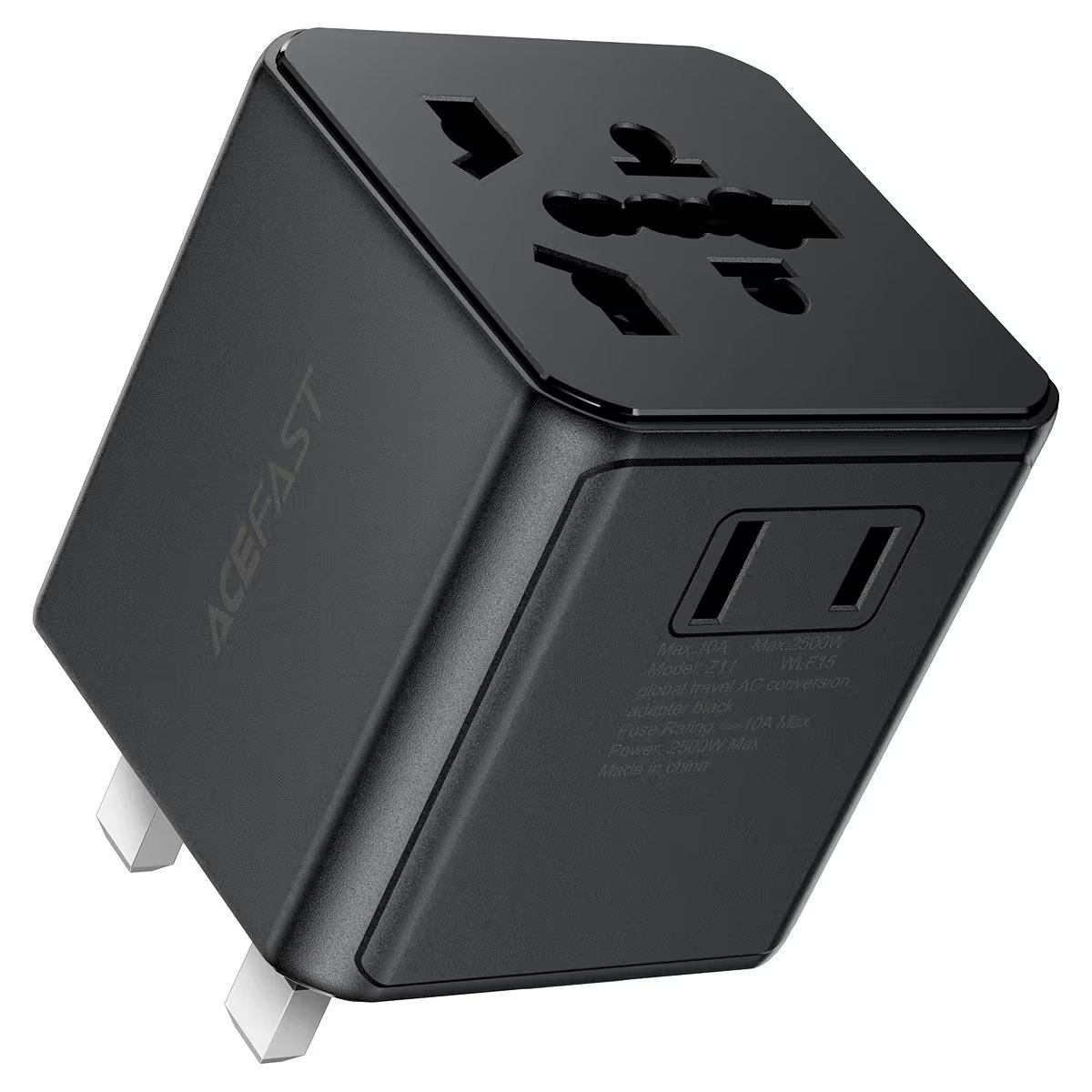 Acefast Z11 2500W Travel Plug Adapter