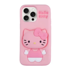 Hello Kitty Silicone 3D Back Cover for Iphone